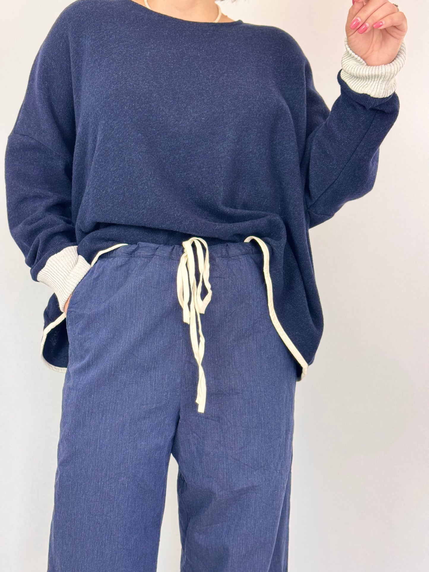 Barbara Lang ORO XIXa Trousers Navy