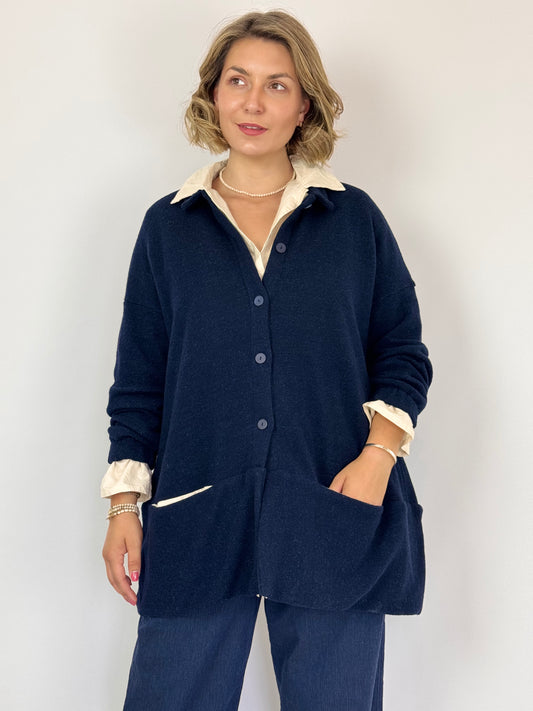 Barbara Lang NIE XXVI Jacket Navy