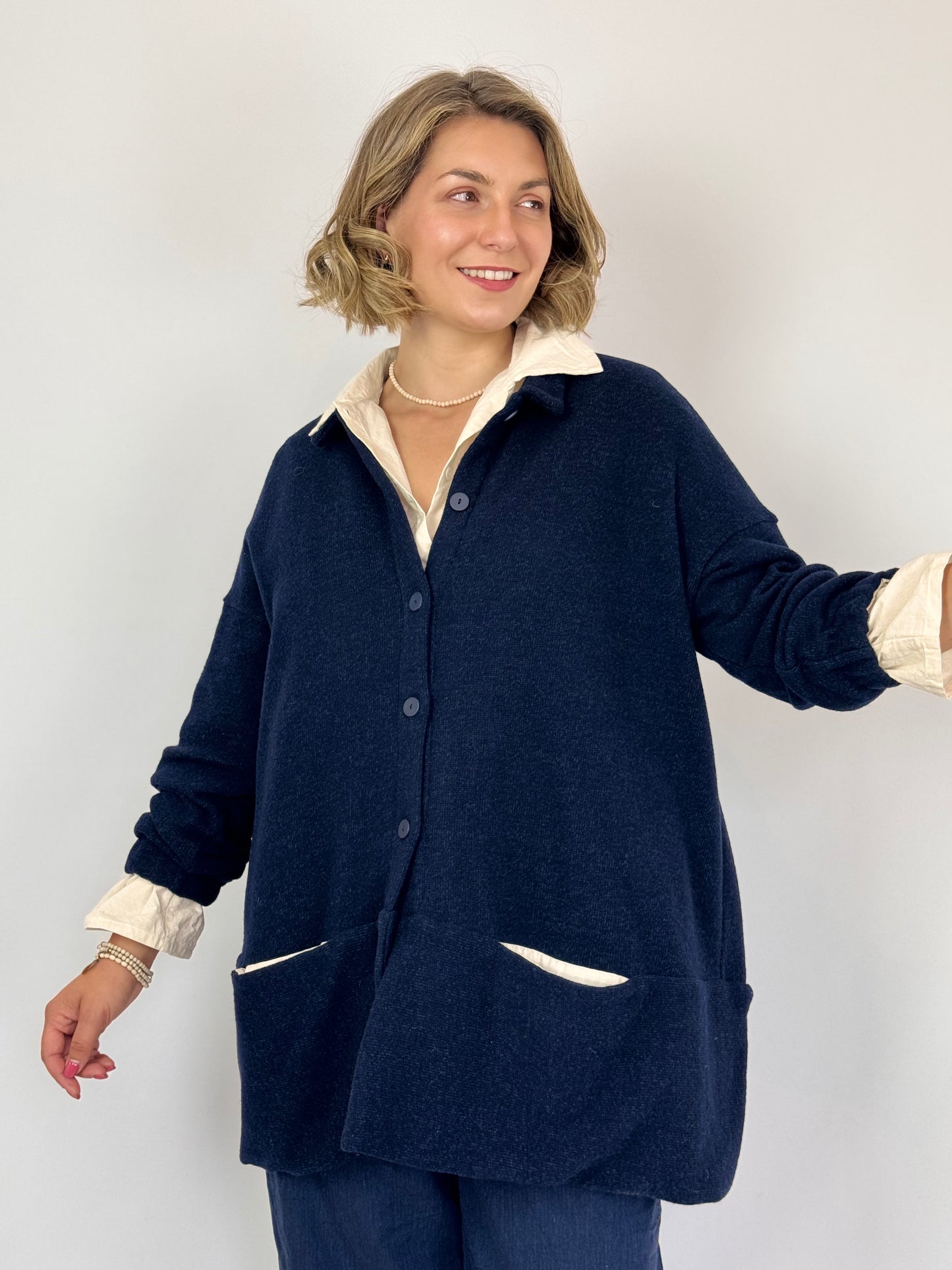Barbara Lang NIE XXVI Jacket Navy