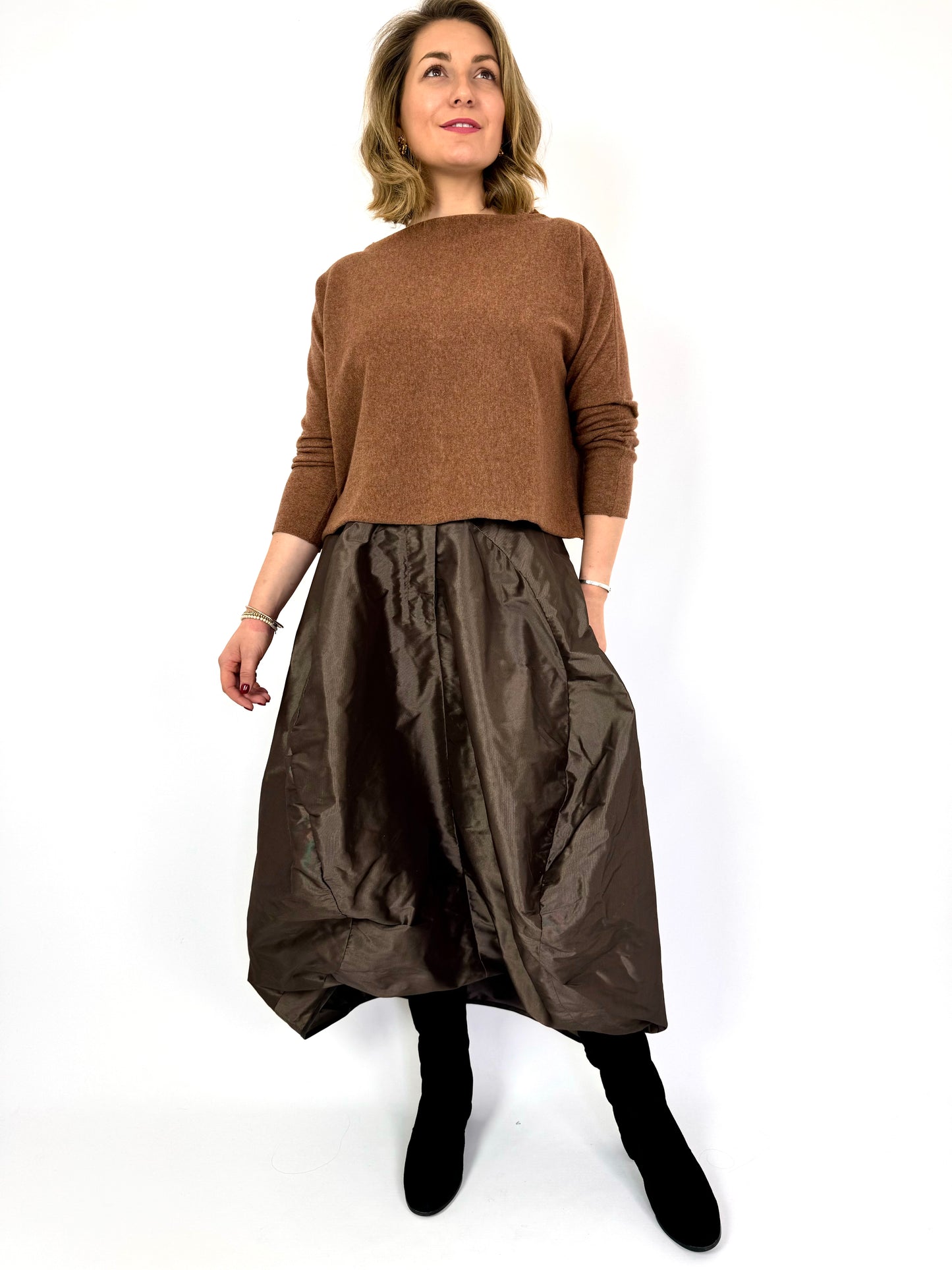 Officinae Ball Skirt Brown