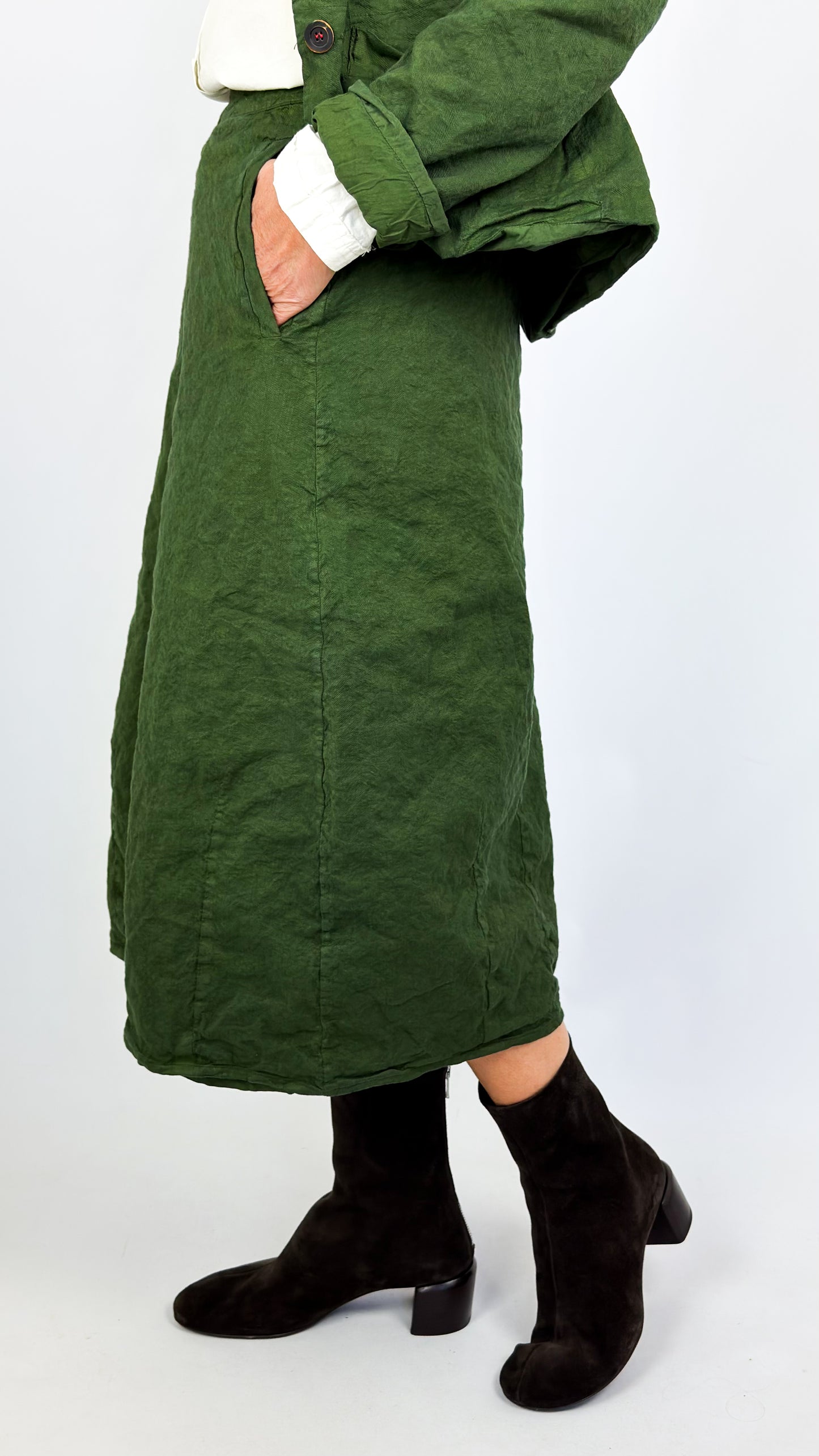 H+ Juliette Skirt Dark Green