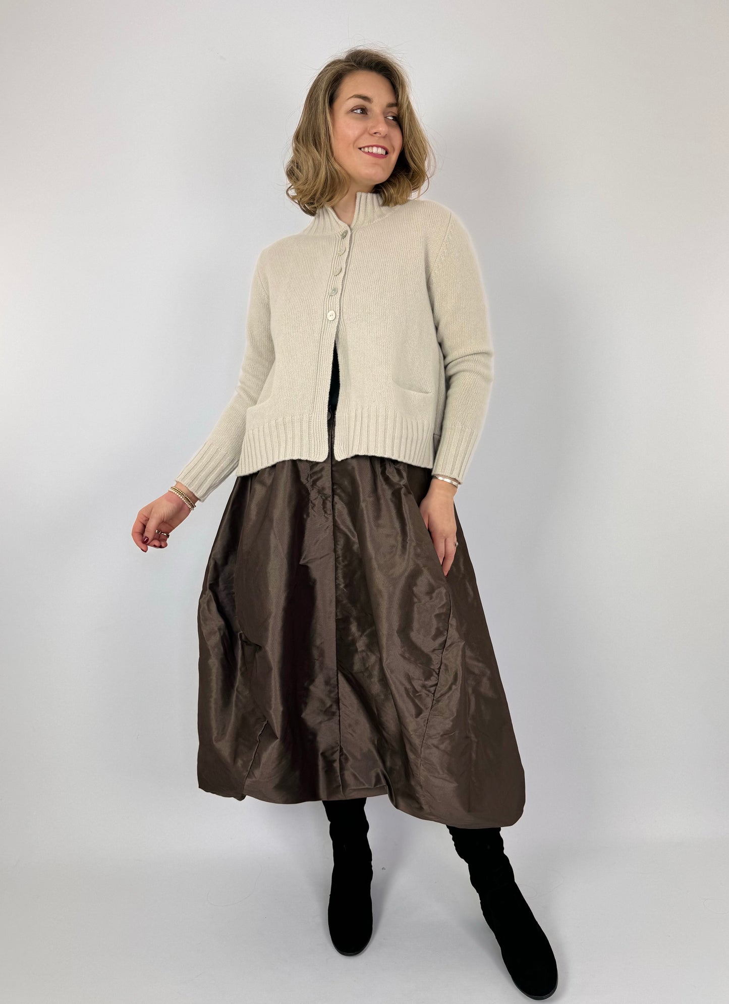 Officinae Ball Skirt Brown