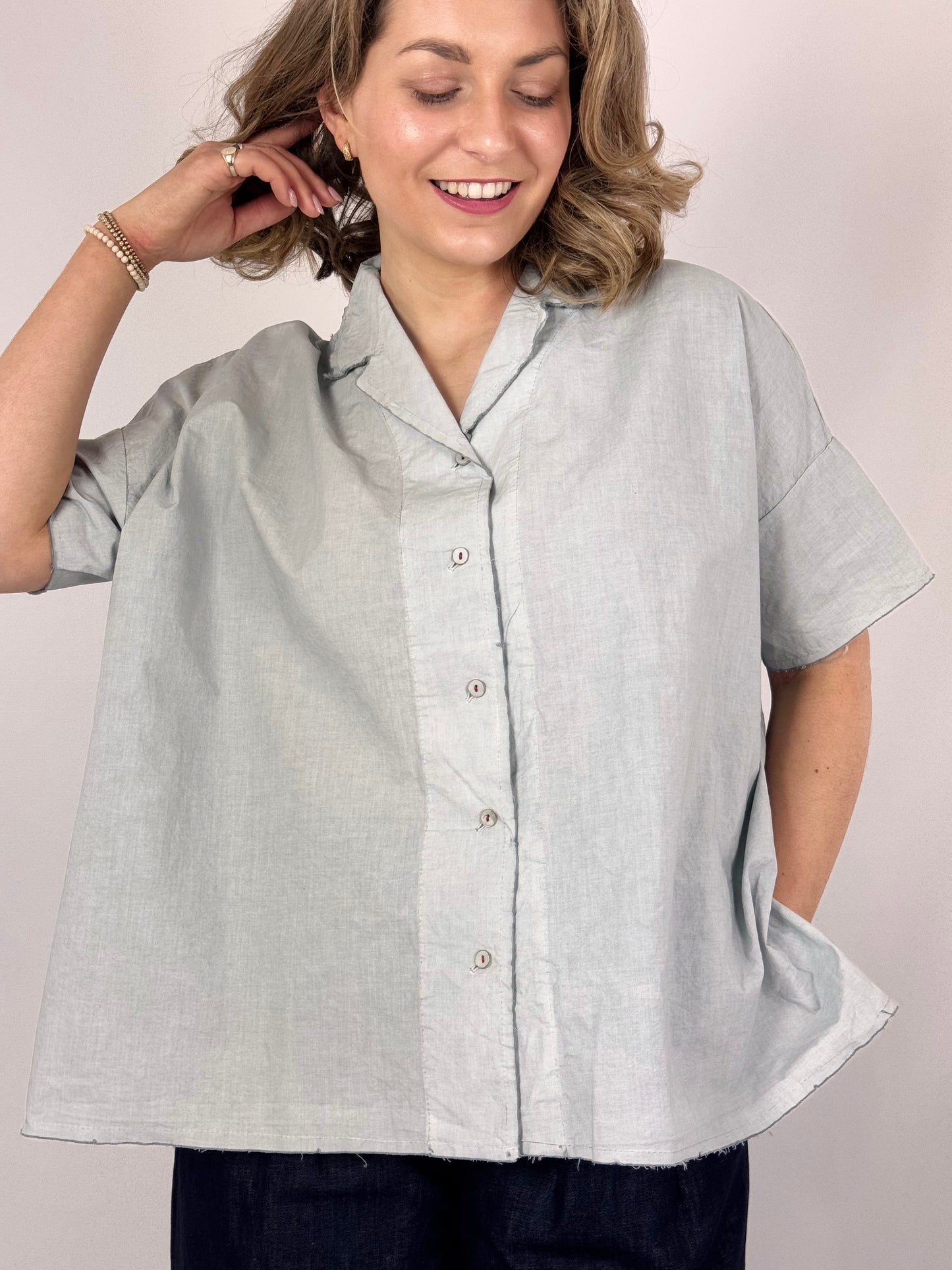 Hannoh Wessel Serenity Shirt Old Platin