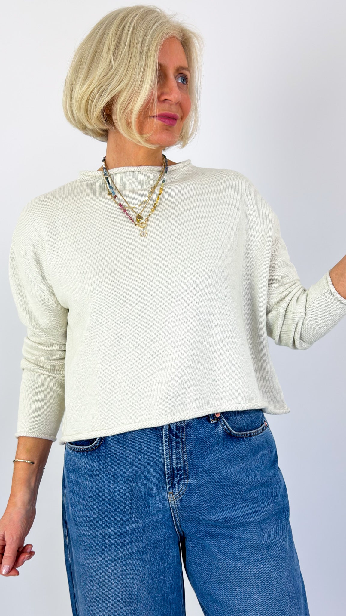 Cordelia James Gracie Cotton Cardigan
