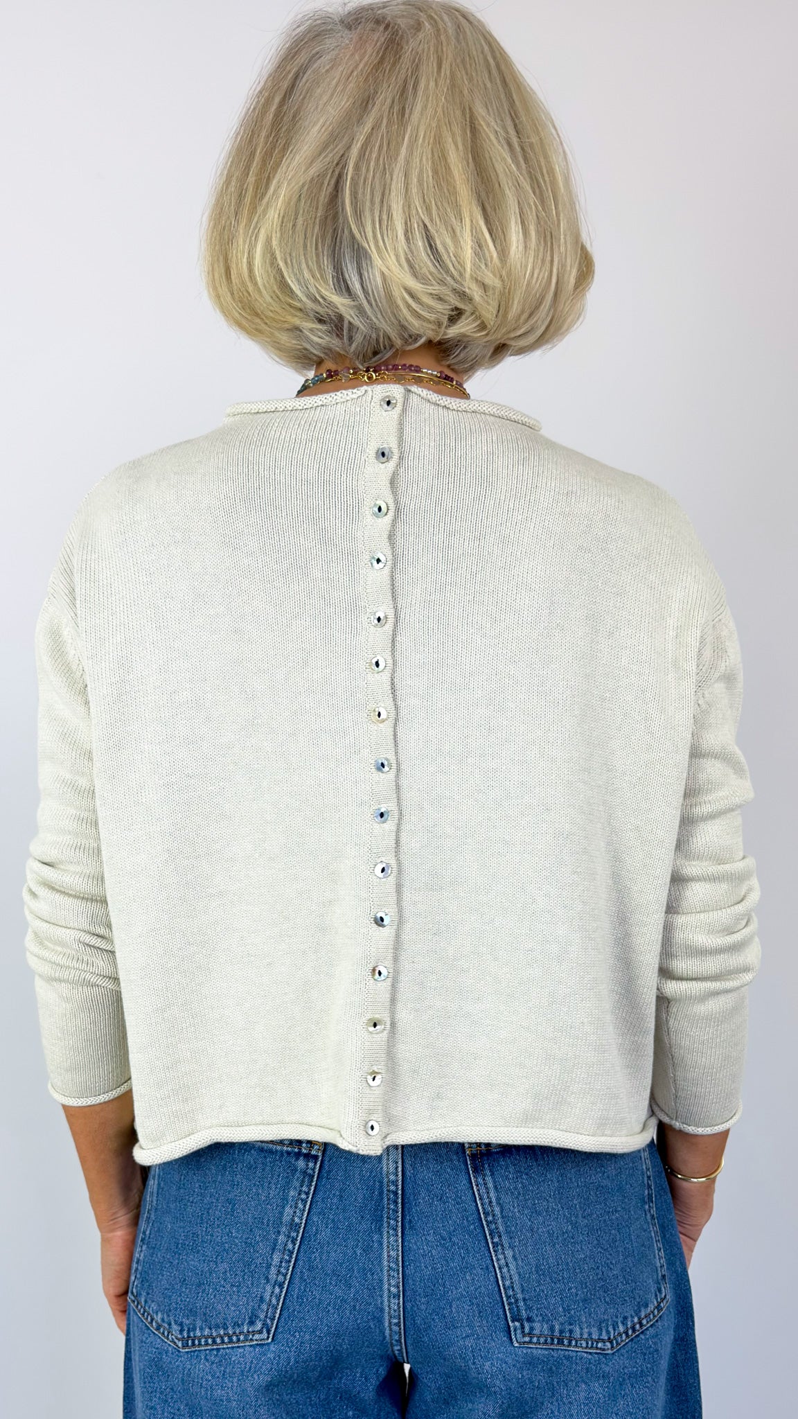 Cordelia James Gracie Cotton Cardigan