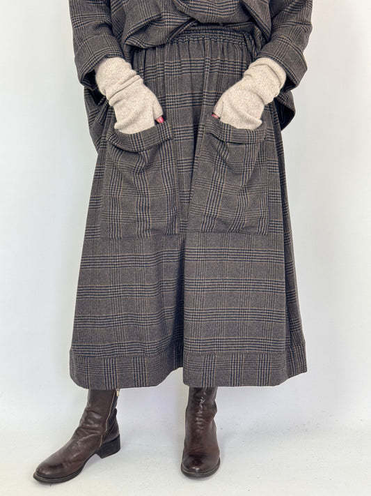 Barbara Lang NAM XXII Skirt Brown Tartan
