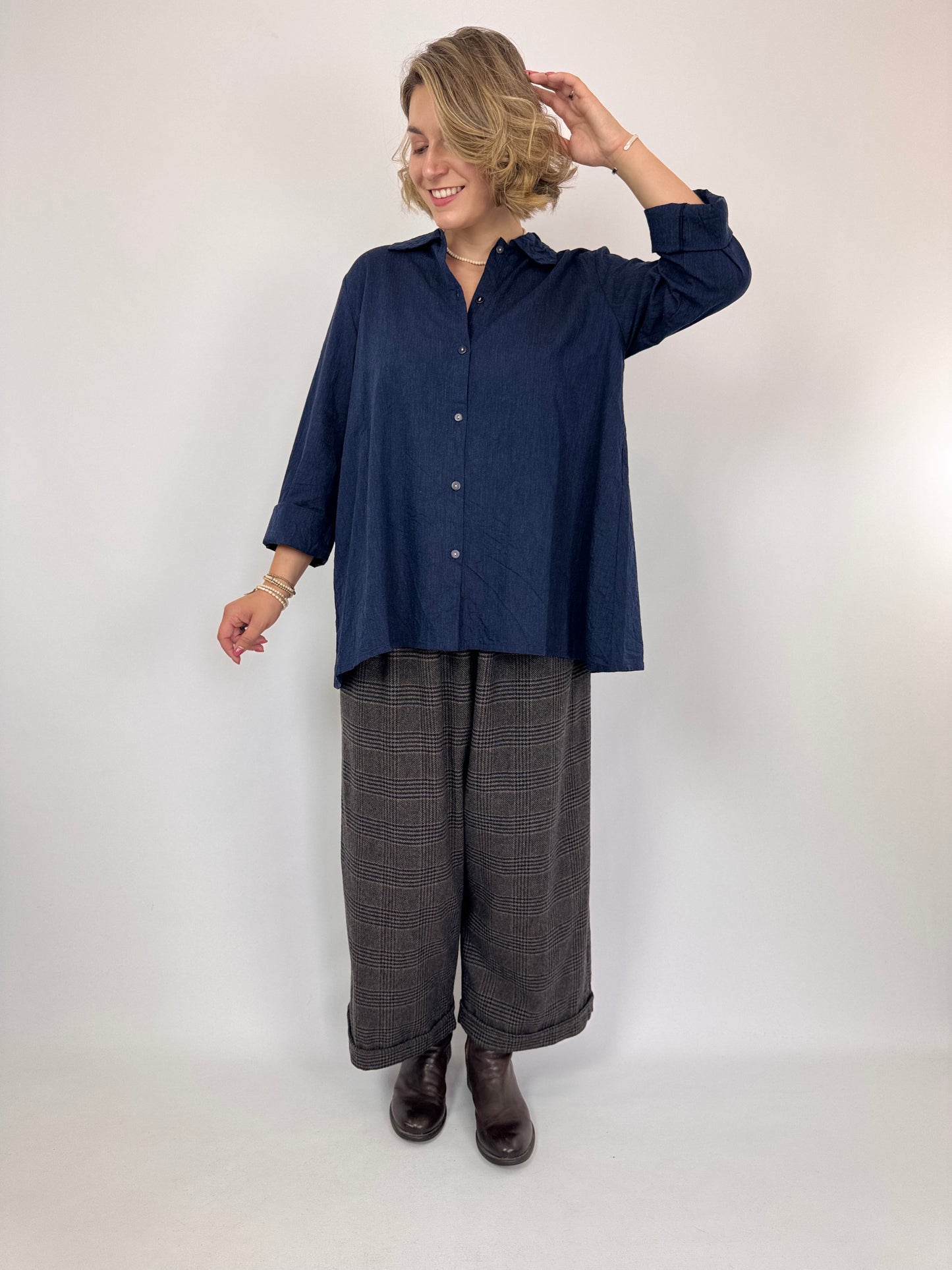 Barbara Lang ORO I Shirt Navy