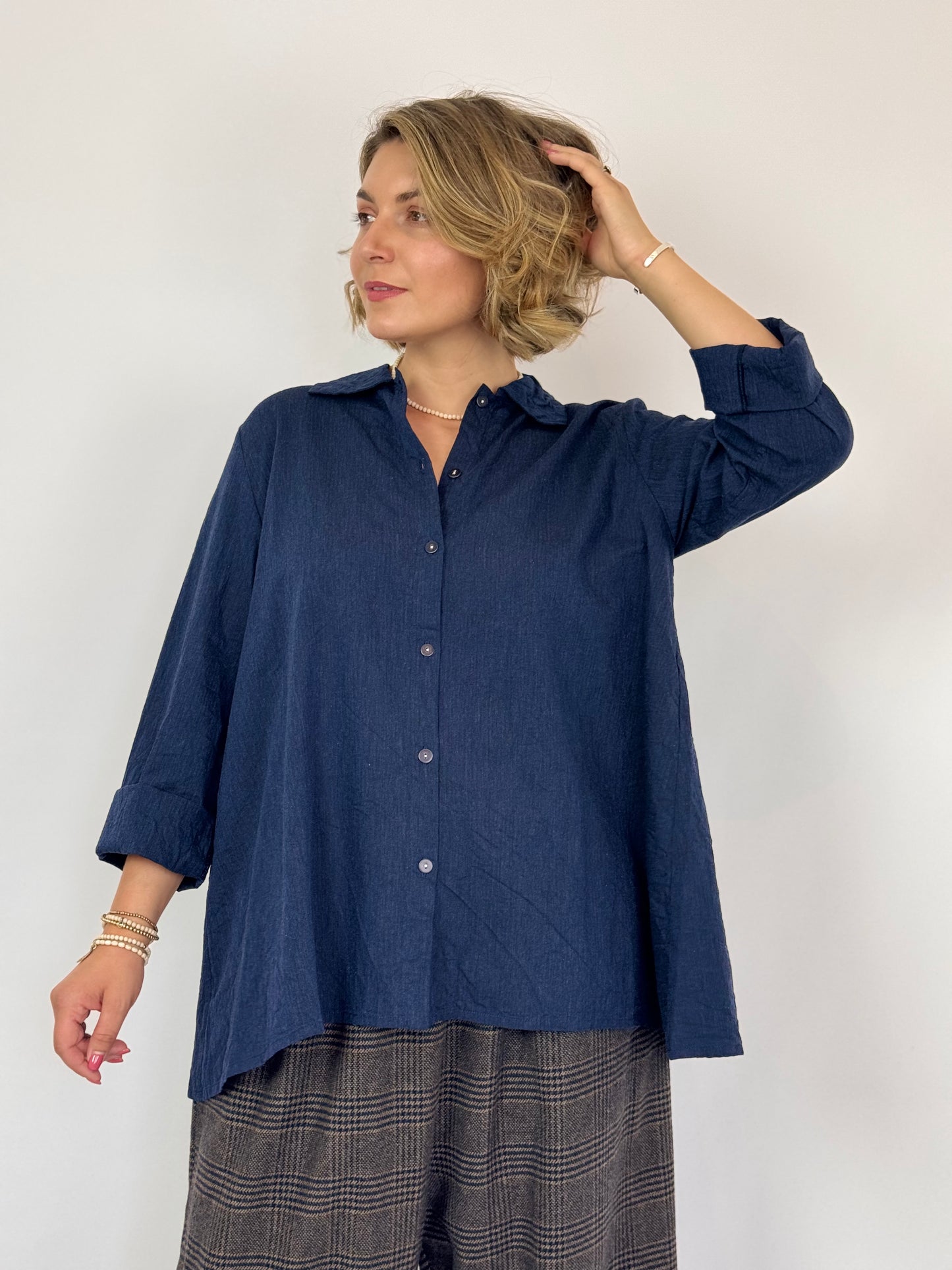 Barbara Lang ORO I Shirt Navy