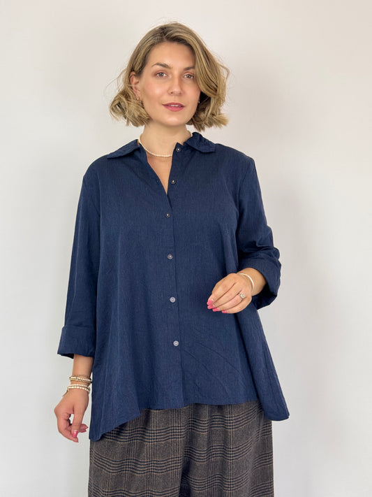 Barbara Lang ORO I Shirt Navy