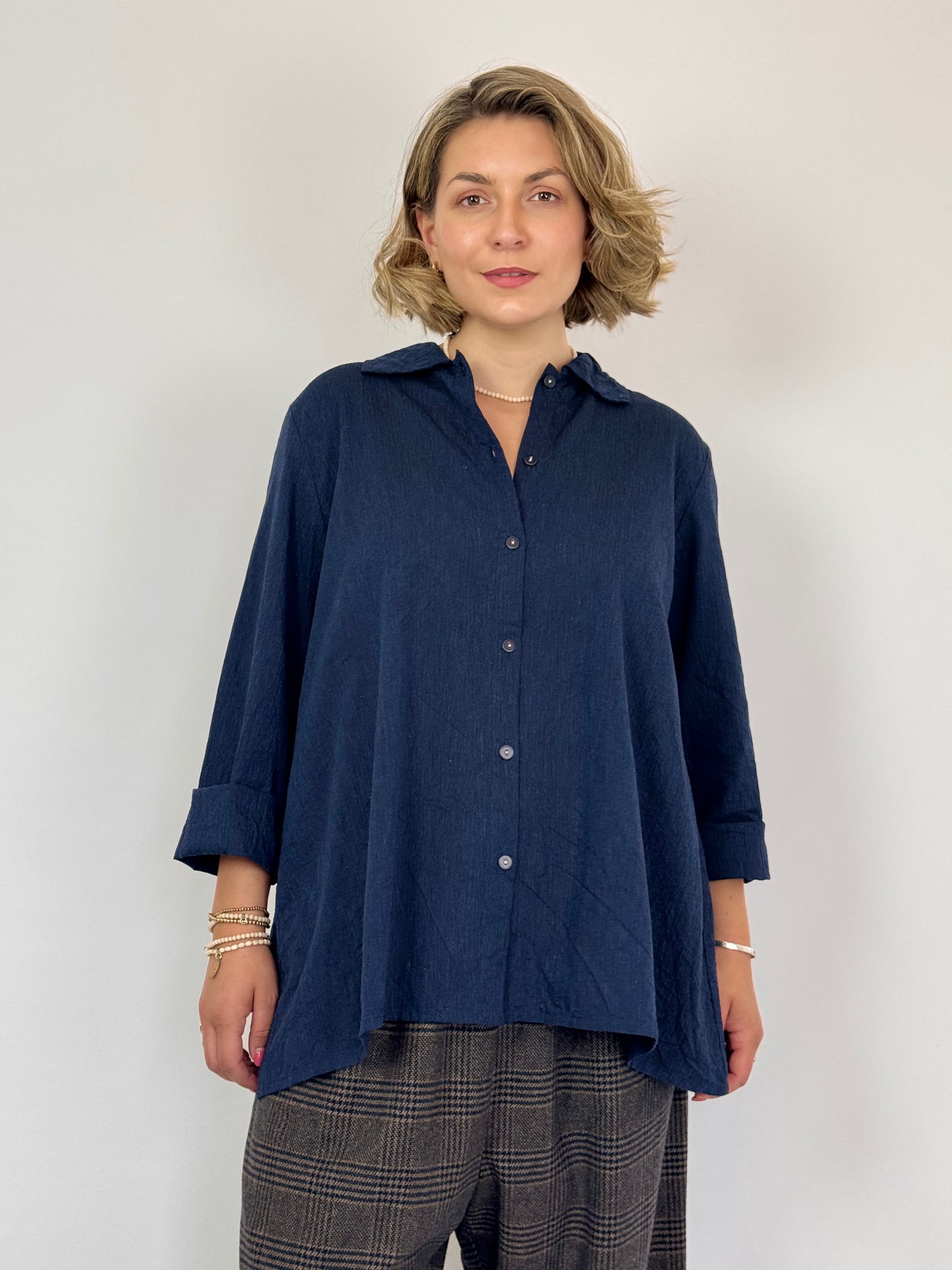 Barbara Lang ORO I Shirt Navy