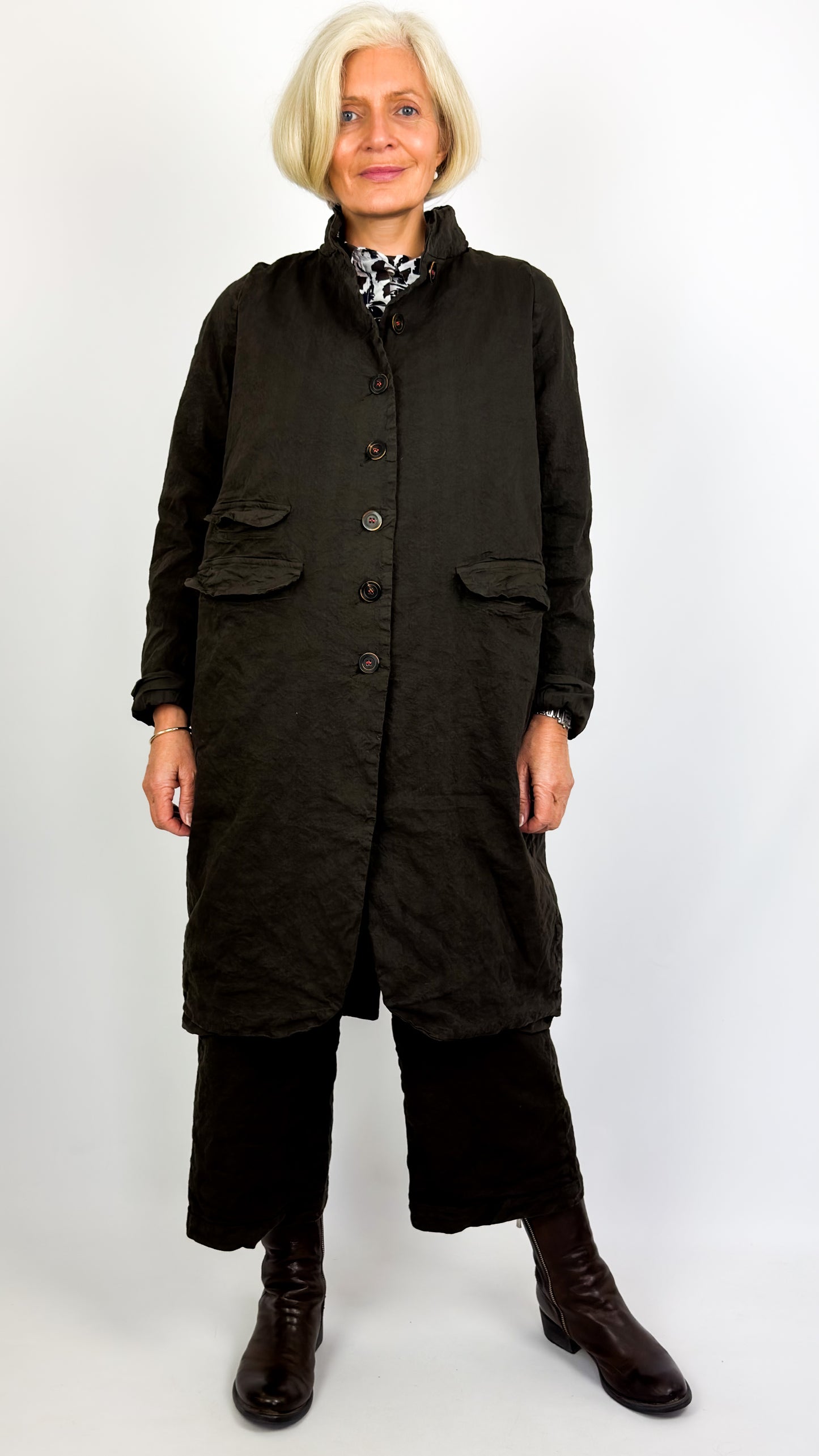 H+ Marthe Coat Sepia