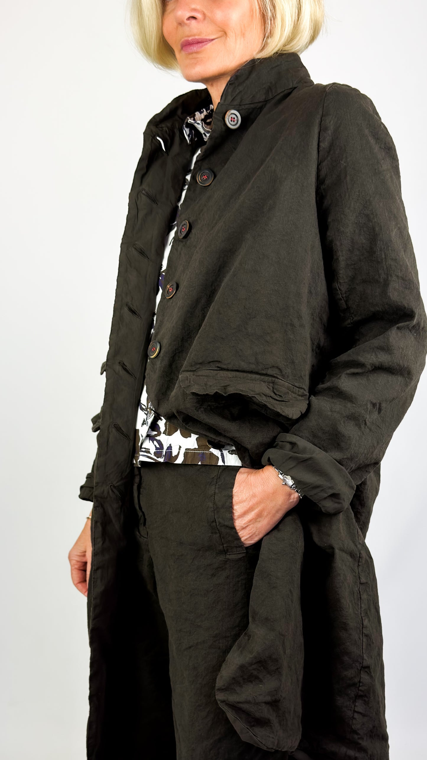 H+ Marthe Coat Sepia