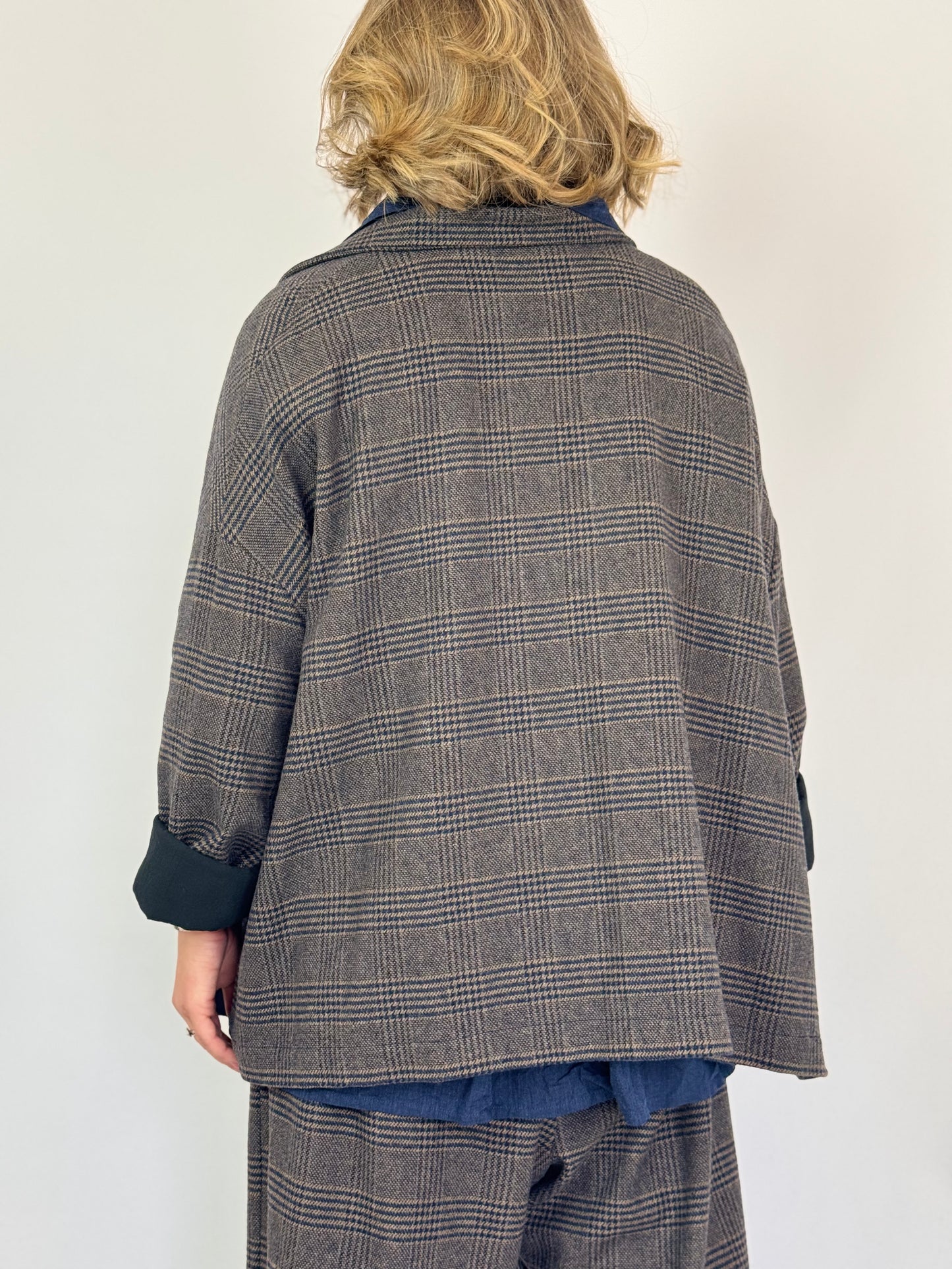 BL NAM XXVIII Jacket Brown Tartan