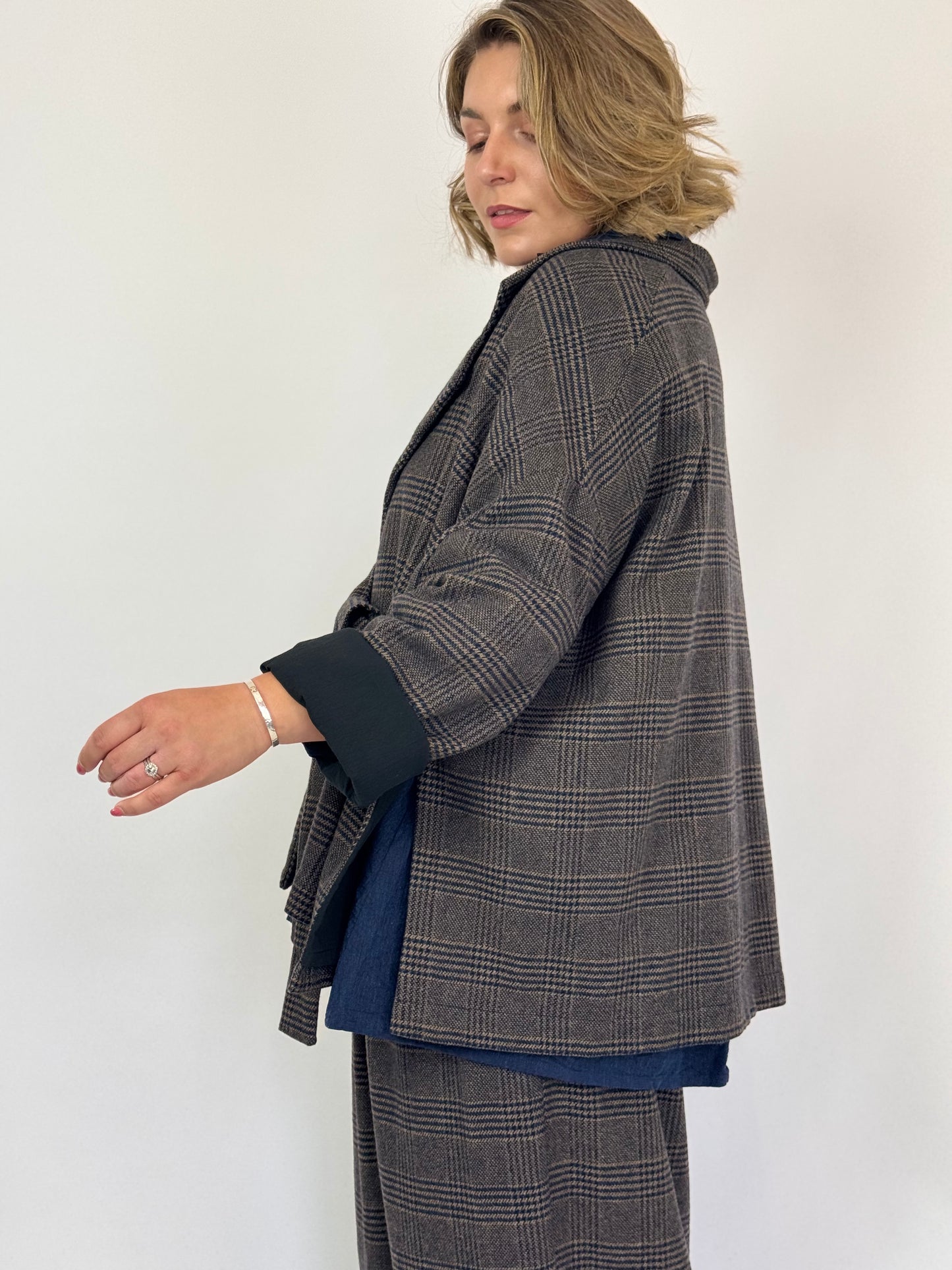 BL NAM XXVIII Jacket Brown Tartan