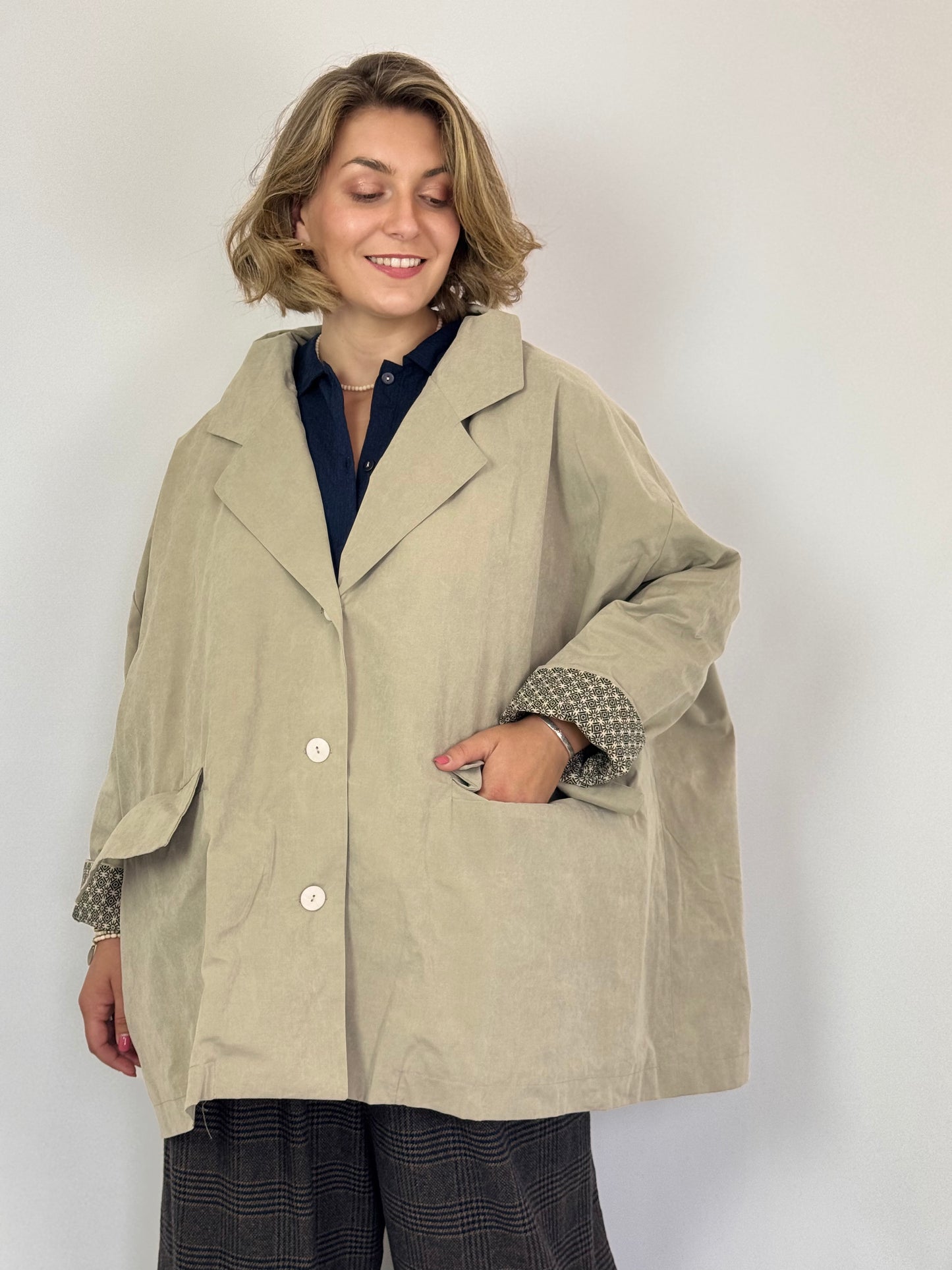 Barbara Lang OLMO XXVII Jacket Beige