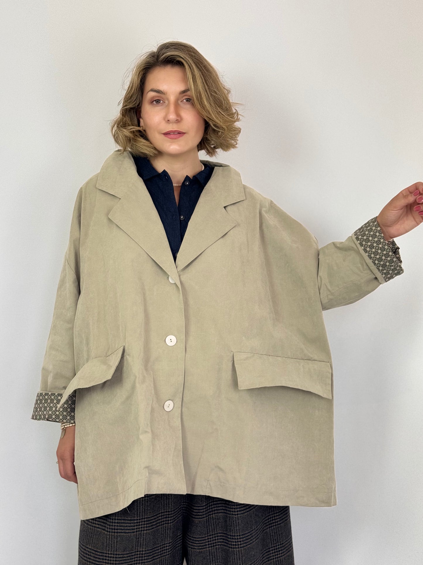 Barbara Lang OLMO XXVII Jacket Beige