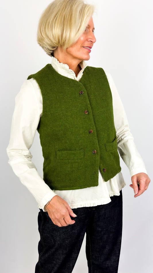 H+ Gerda Waistcoat Green