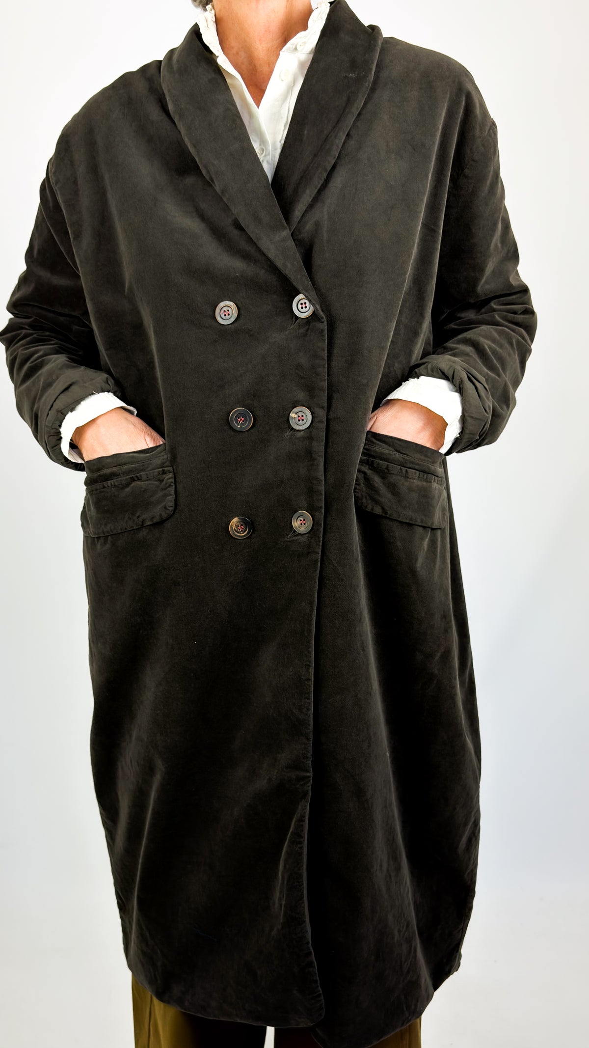 H+ Mathilde Coat Sepia