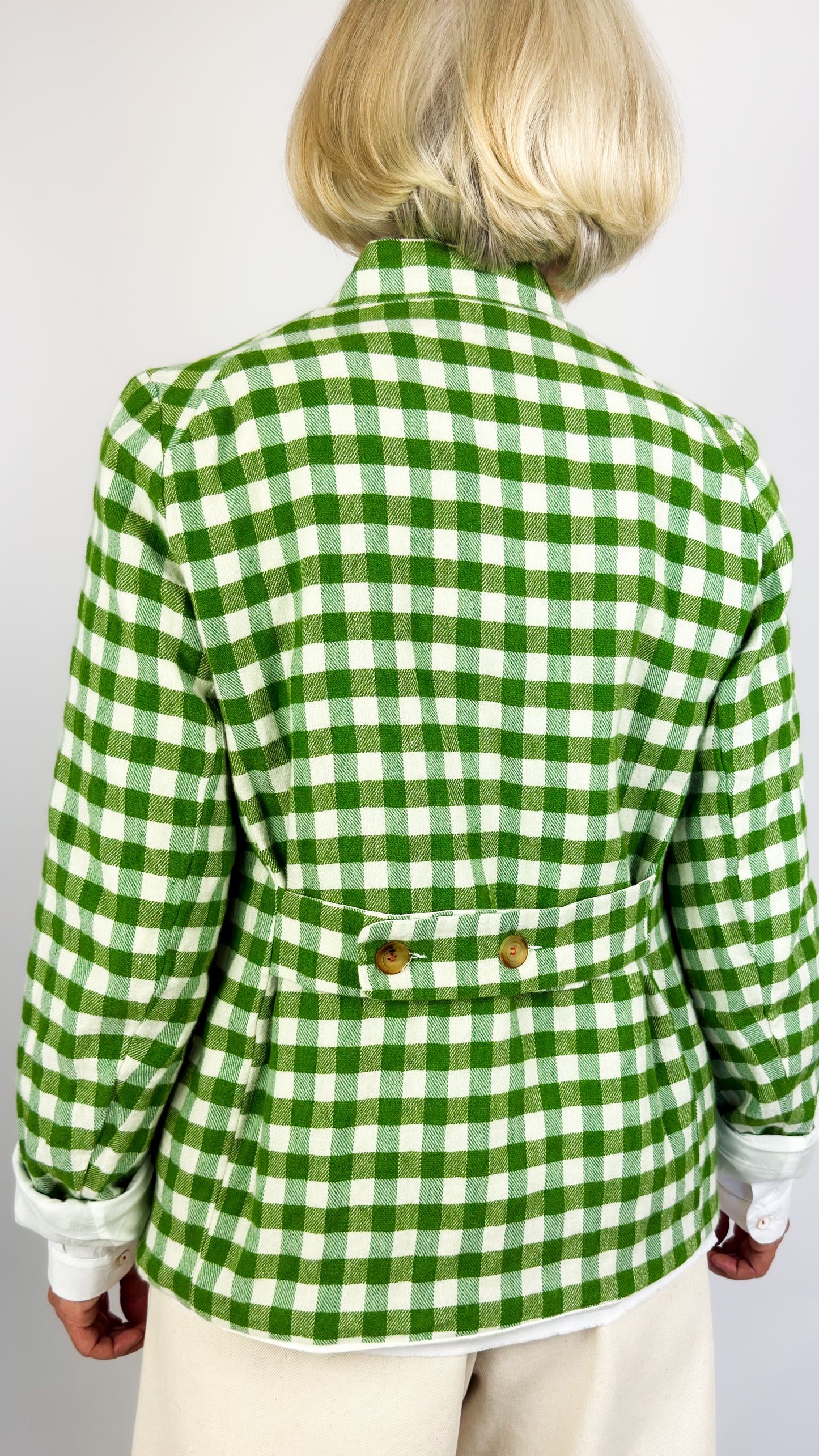 H+ Venja Jacket Green Check