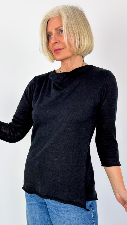 Cordelia James Wanda Top Black