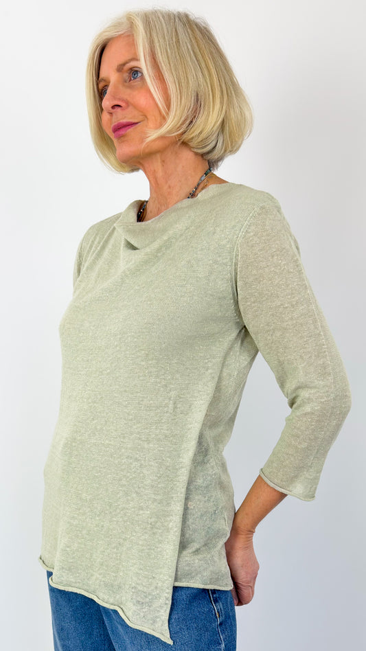 Cordelia James Wanda Top Pebble