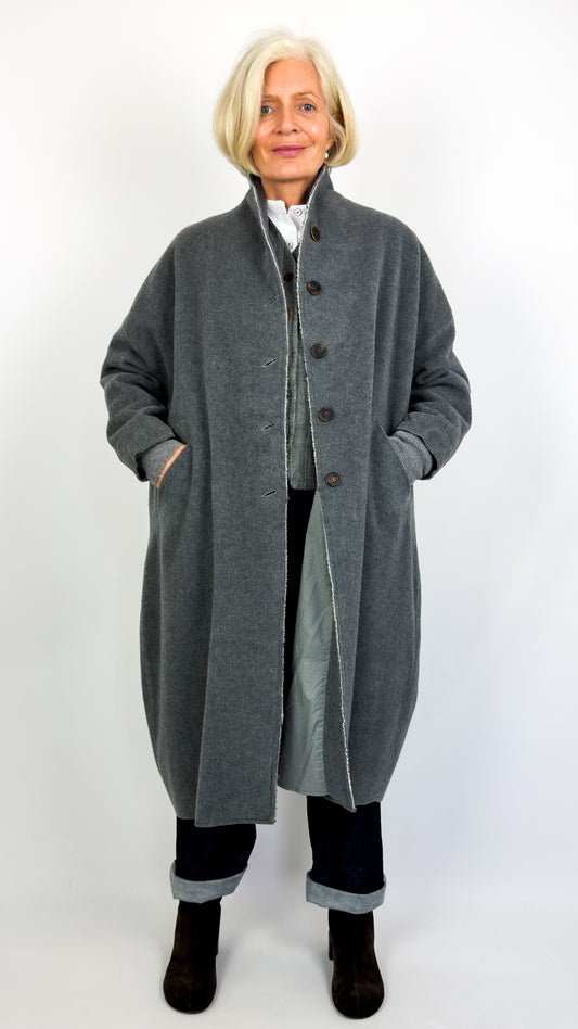 H+ Milena Coat Grey
