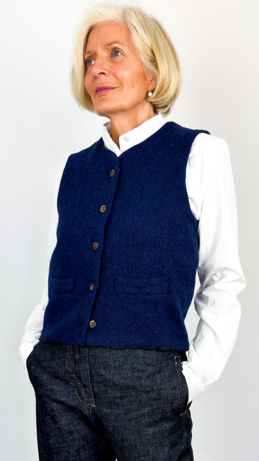 H+ Gerda Waistcoat Ink