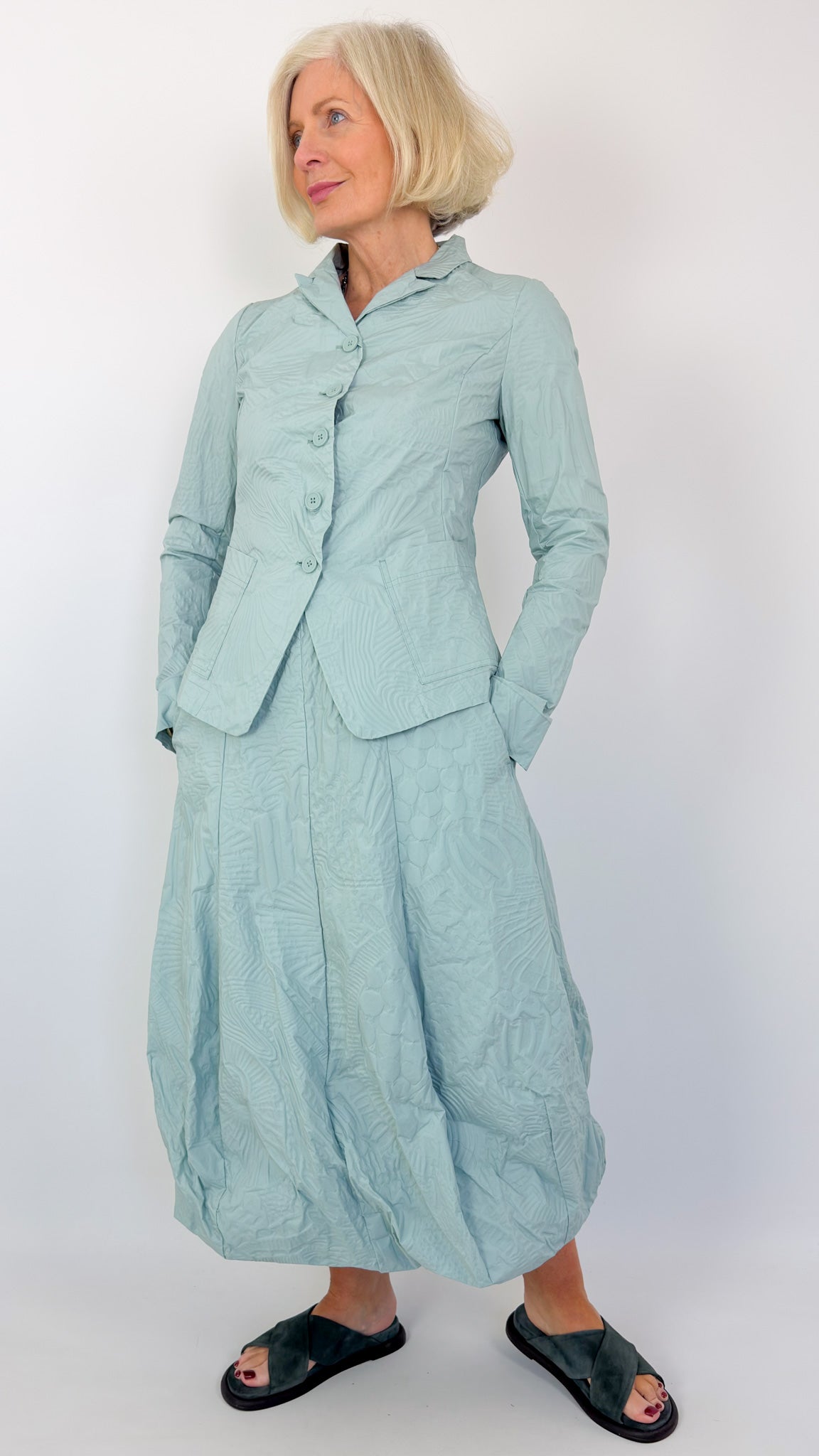 Rundholz Black Label 1109 Jacket Mint Pop Print