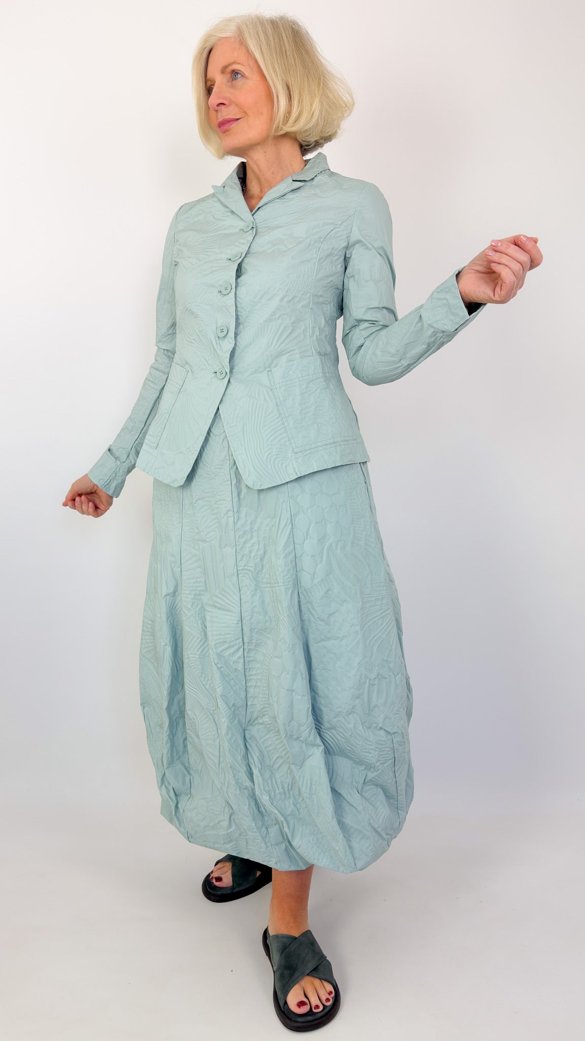 Rundholz Black Label 1109 Jacket Mint Pop Print