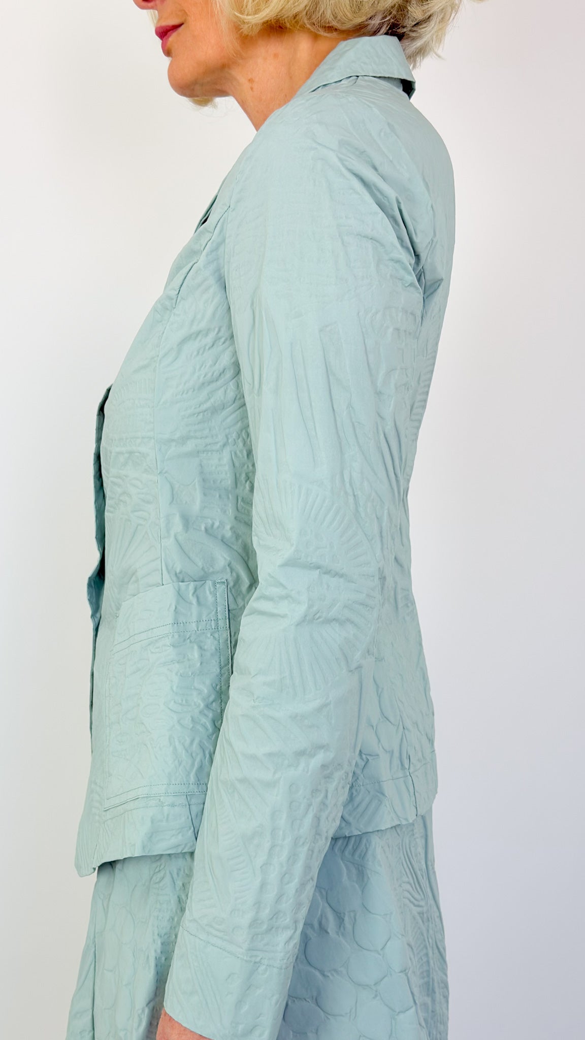 Rundholz Black Label 1109 Jacket Mint Pop Print