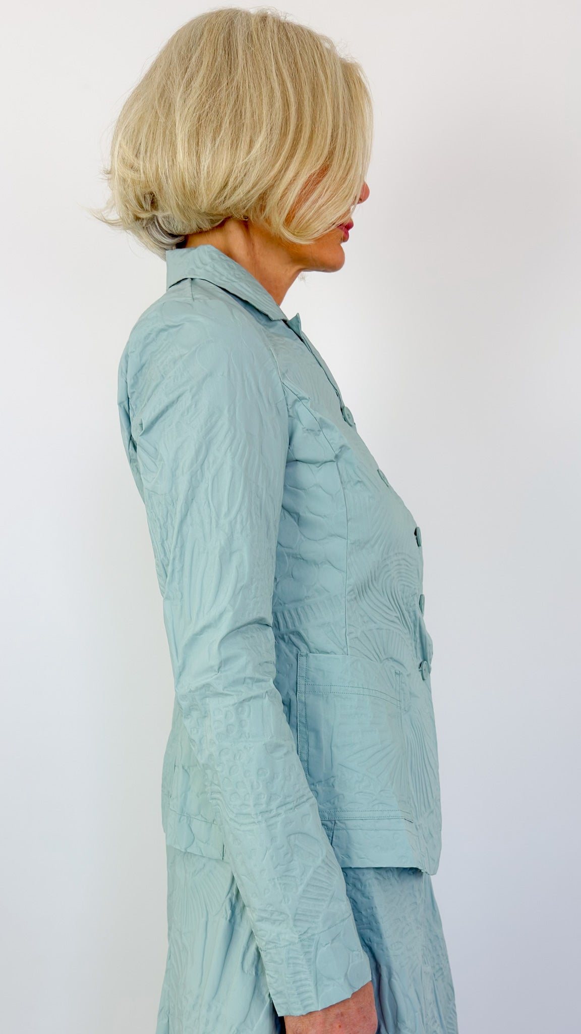 Rundholz Black Label 1109 Jacket Mint Pop Print