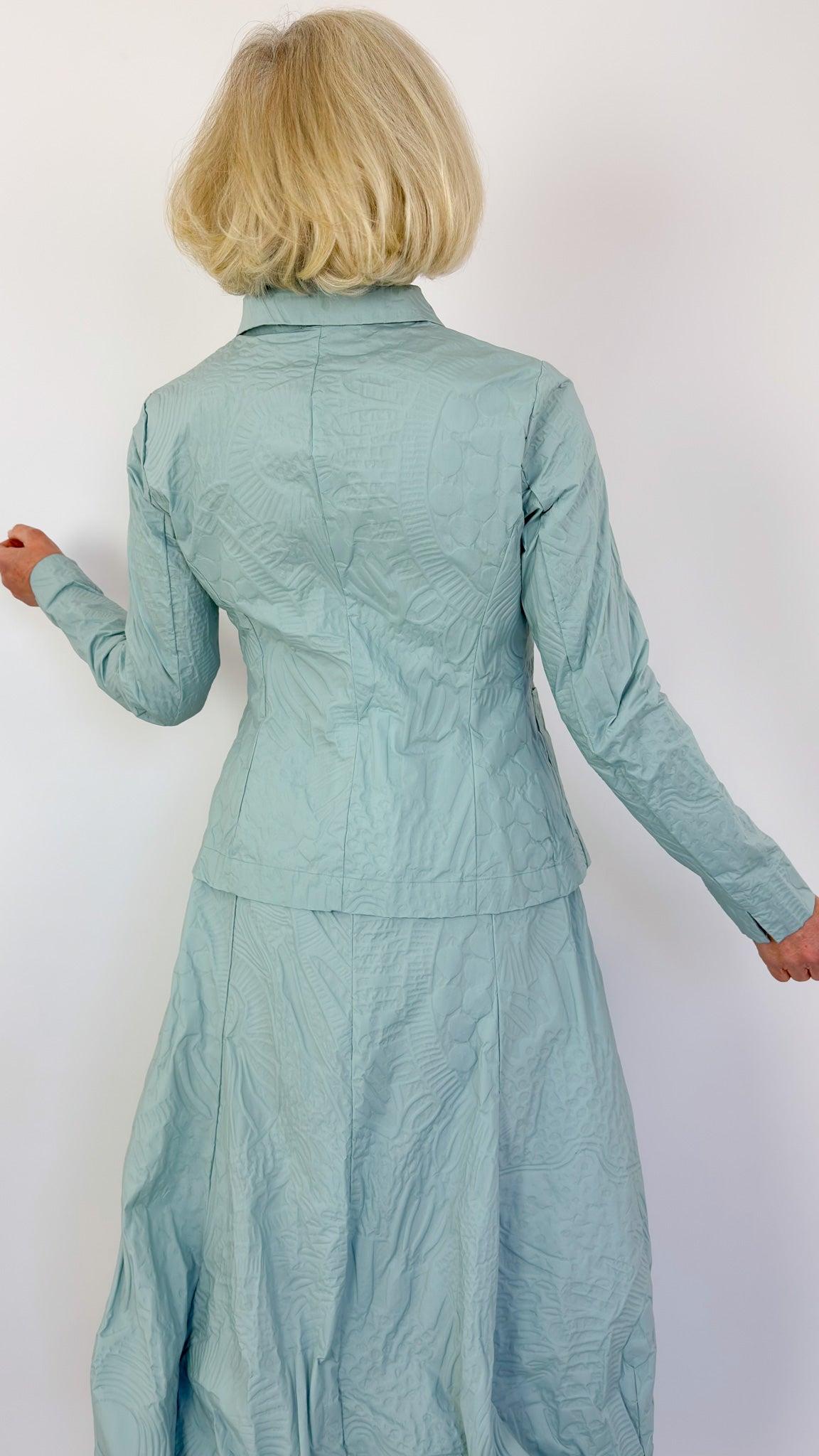 Rundholz Black Label 1109 Jacket Mint Pop Print