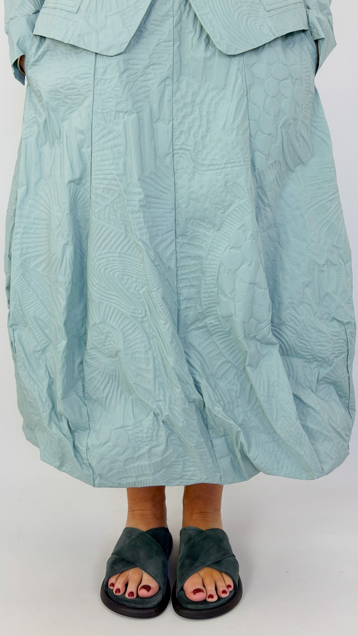 Rundholz Balck Label 0307 Skirt Mint Pop Print