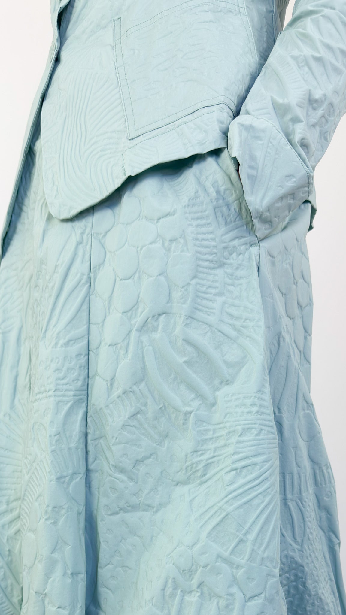 Rundholz Balck Label 0307 Skirt Mint Pop Print