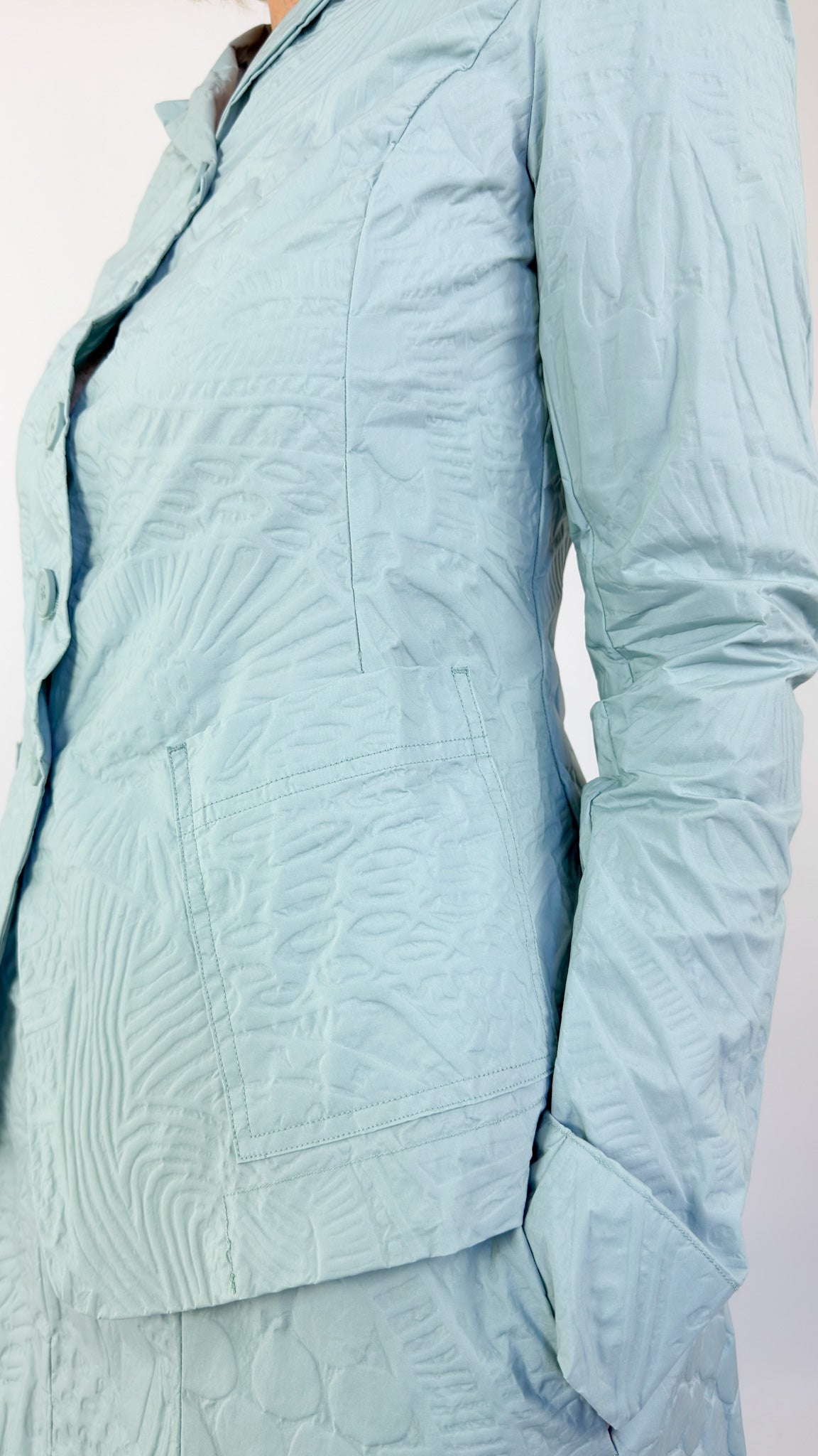 Rundholz Black Label 1109 Jacket Mint Pop Print