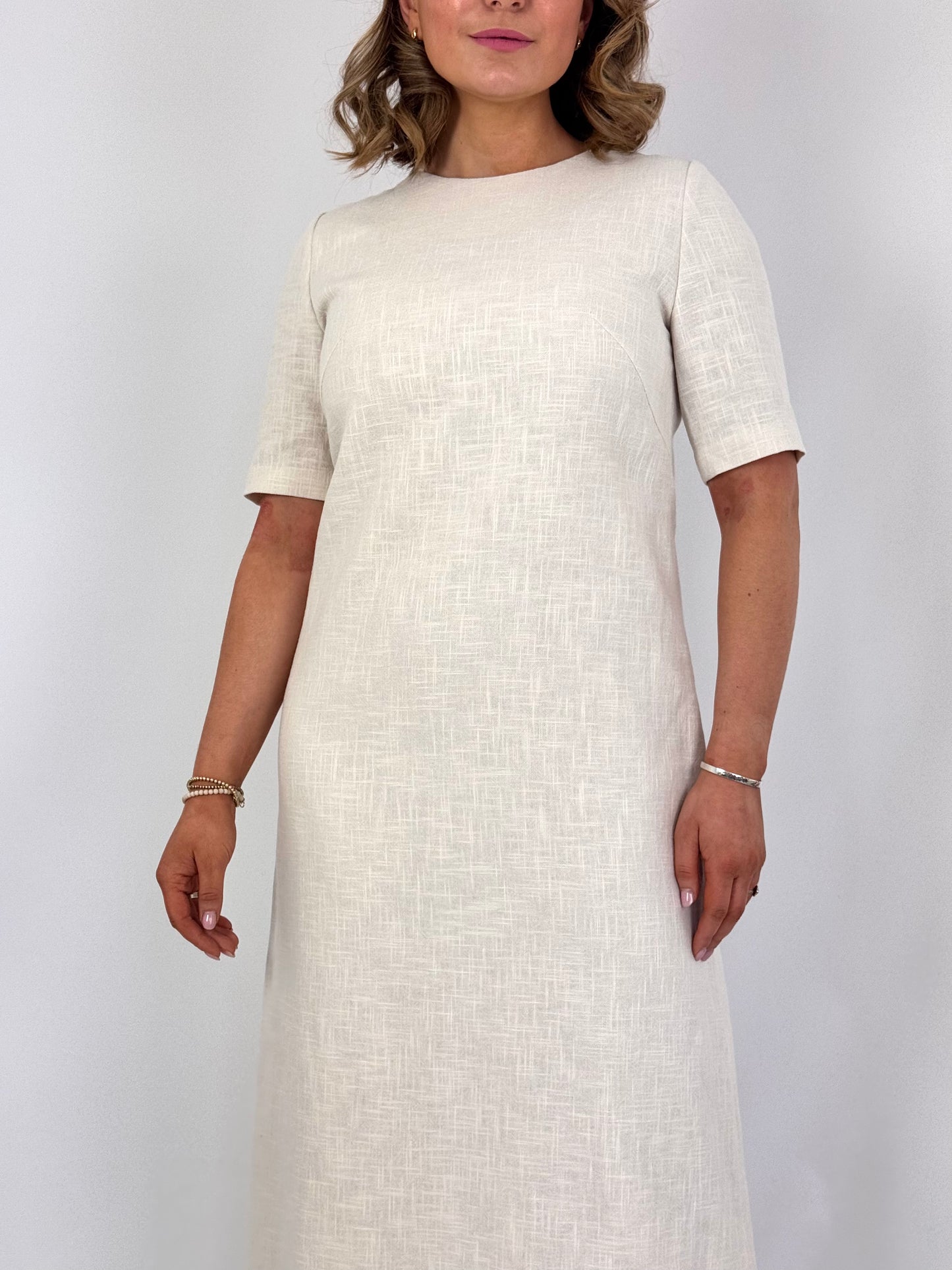 Emin & Paul Linen Dress Cream