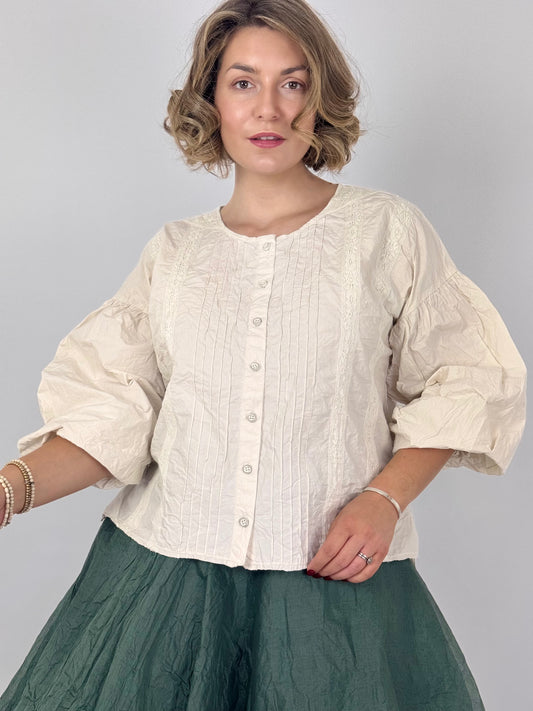 Ewa i Walla Odette Blouse Bone
