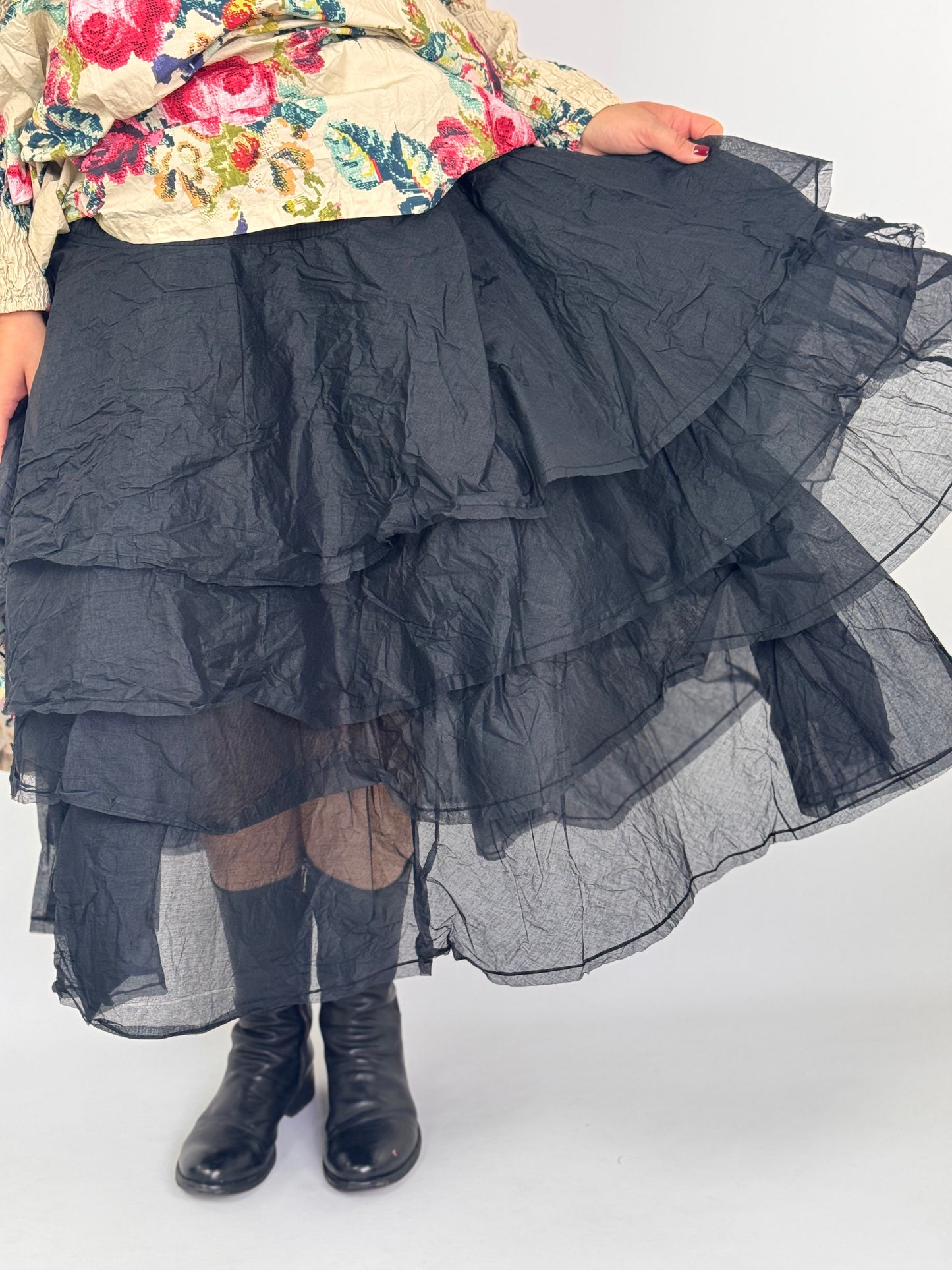 Ewa I Walla Tine Skirt Black