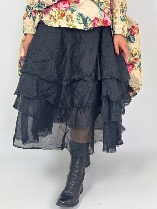 Ewa I Walla Tine Skirt Black