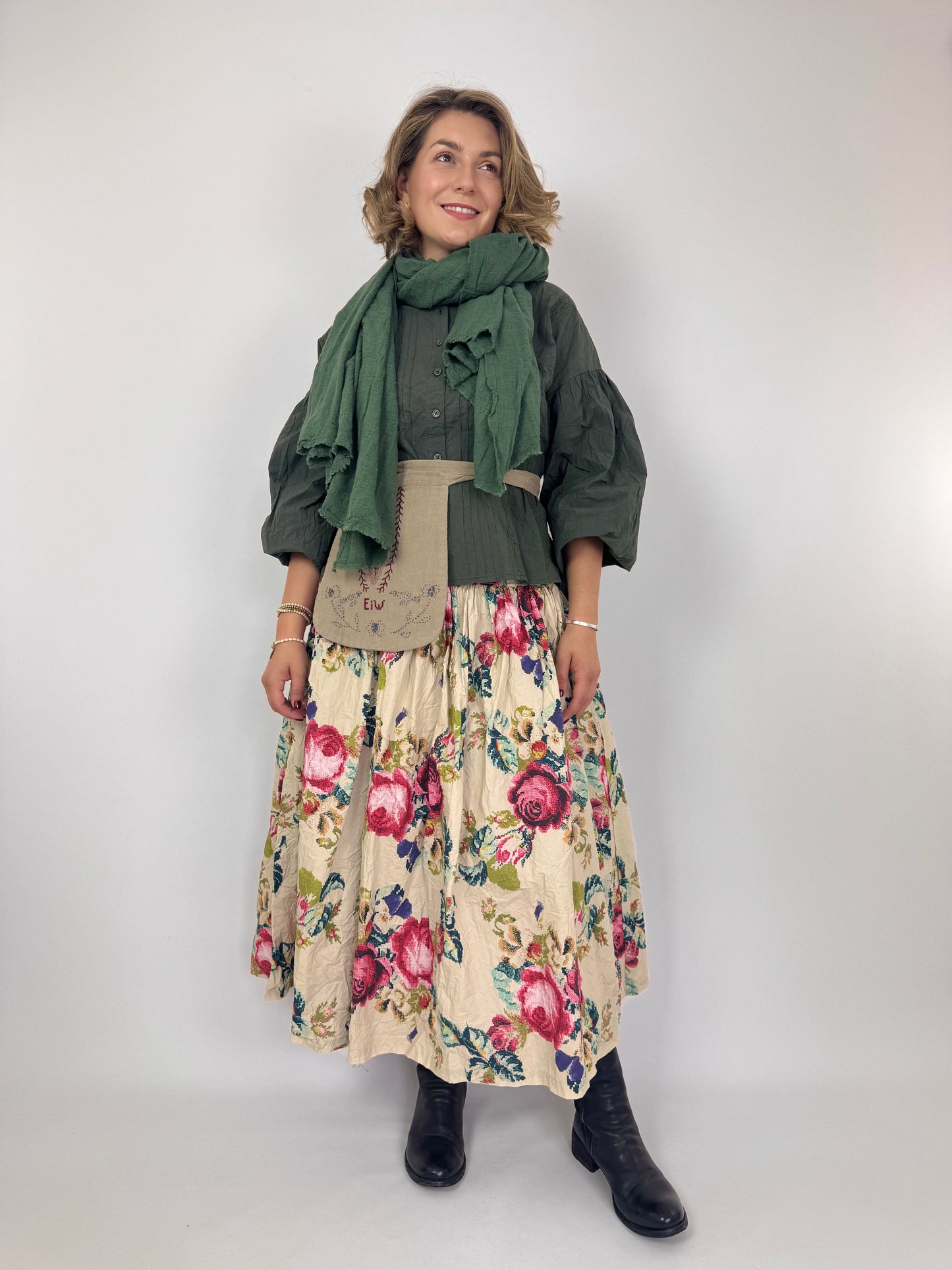Ewa i Walla Odette Blouse Green