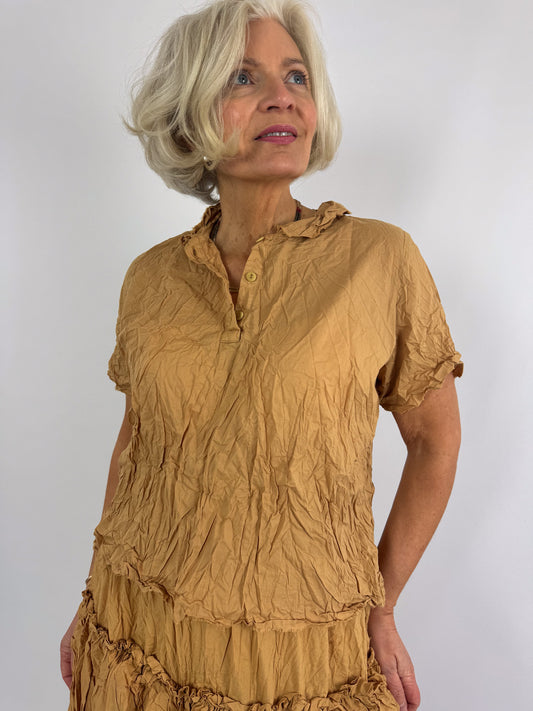 Privatsachen Applikleid Blouse Kerze