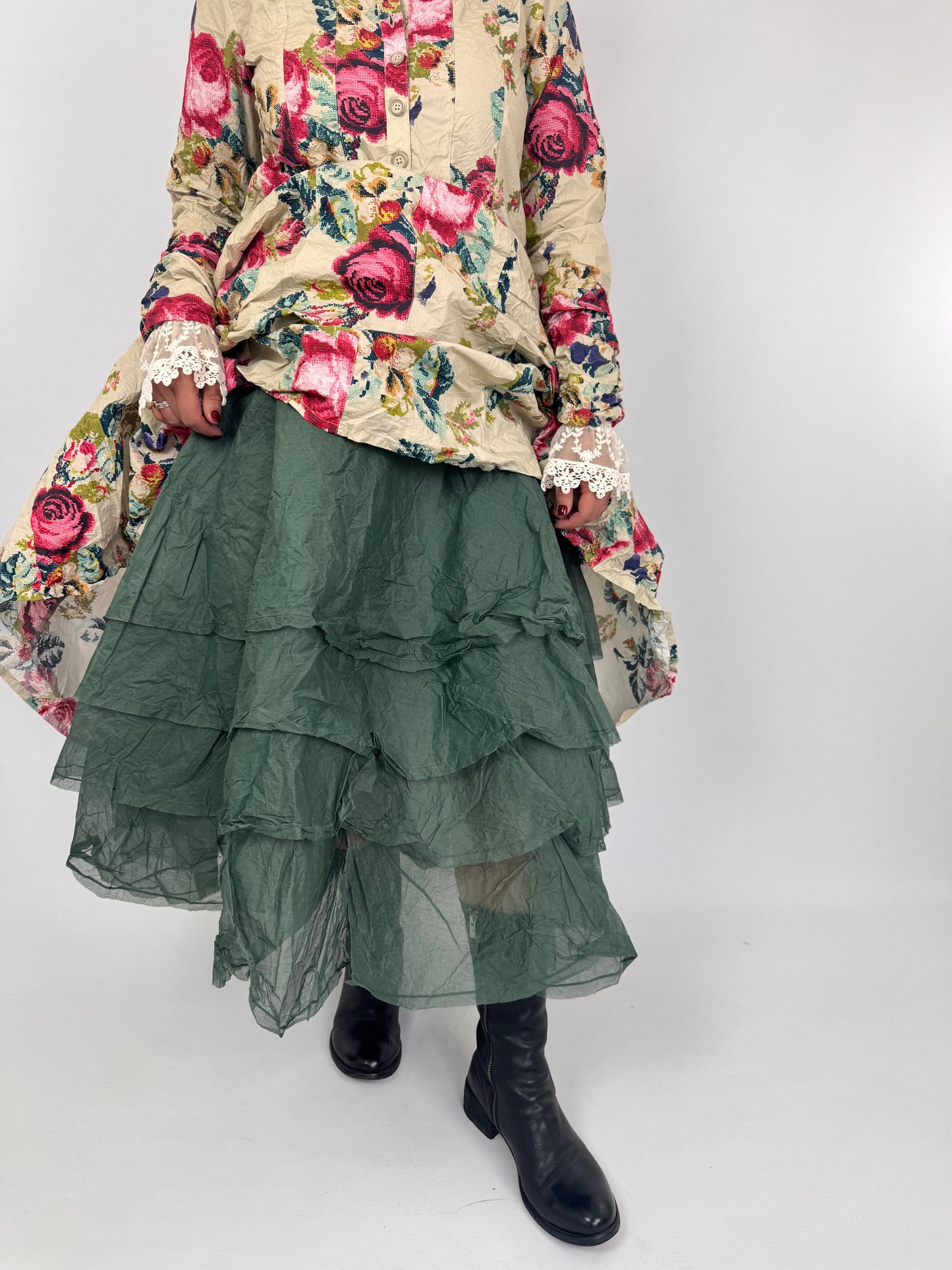 Ewa i Walla Tine Skirt Green