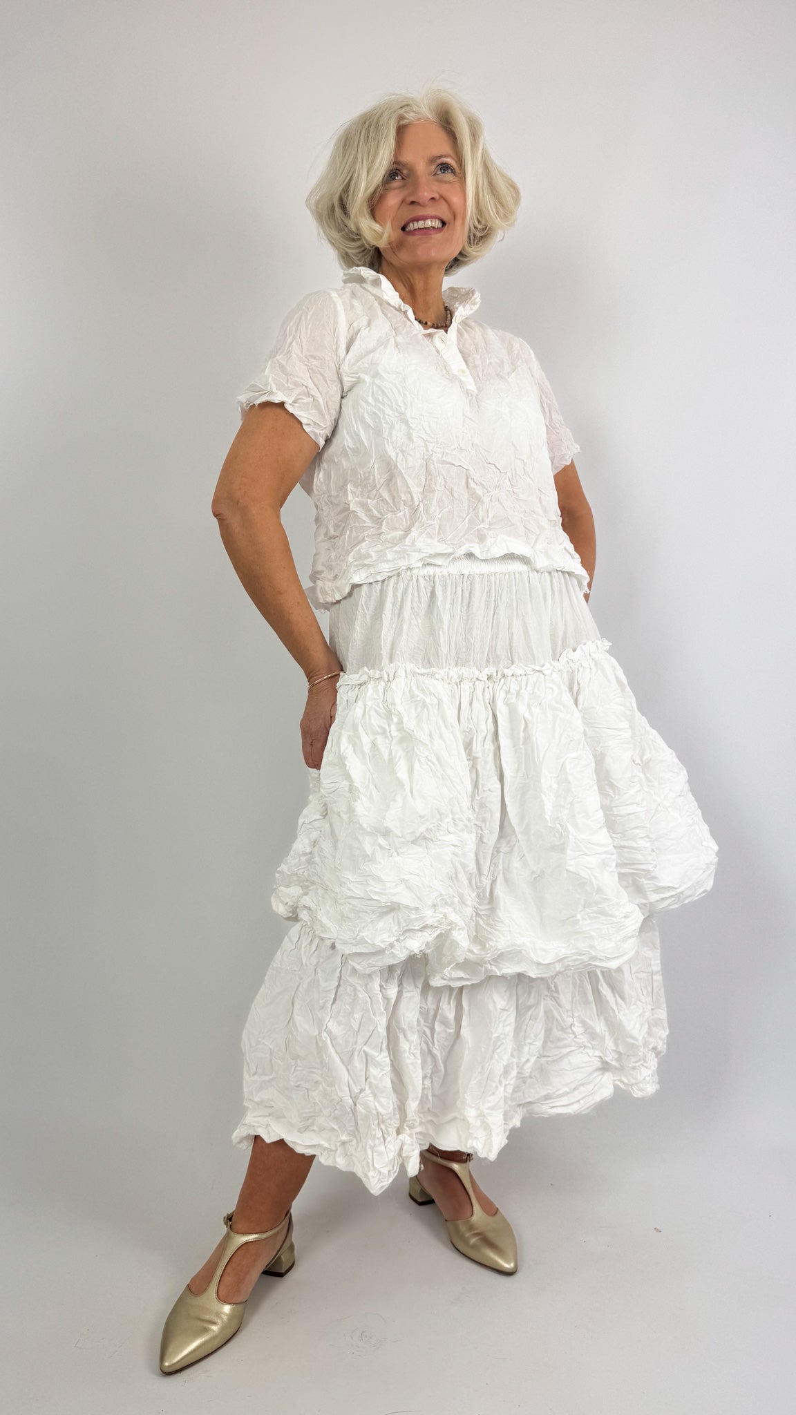 Privatsachen Elorganza Skirt Schnee