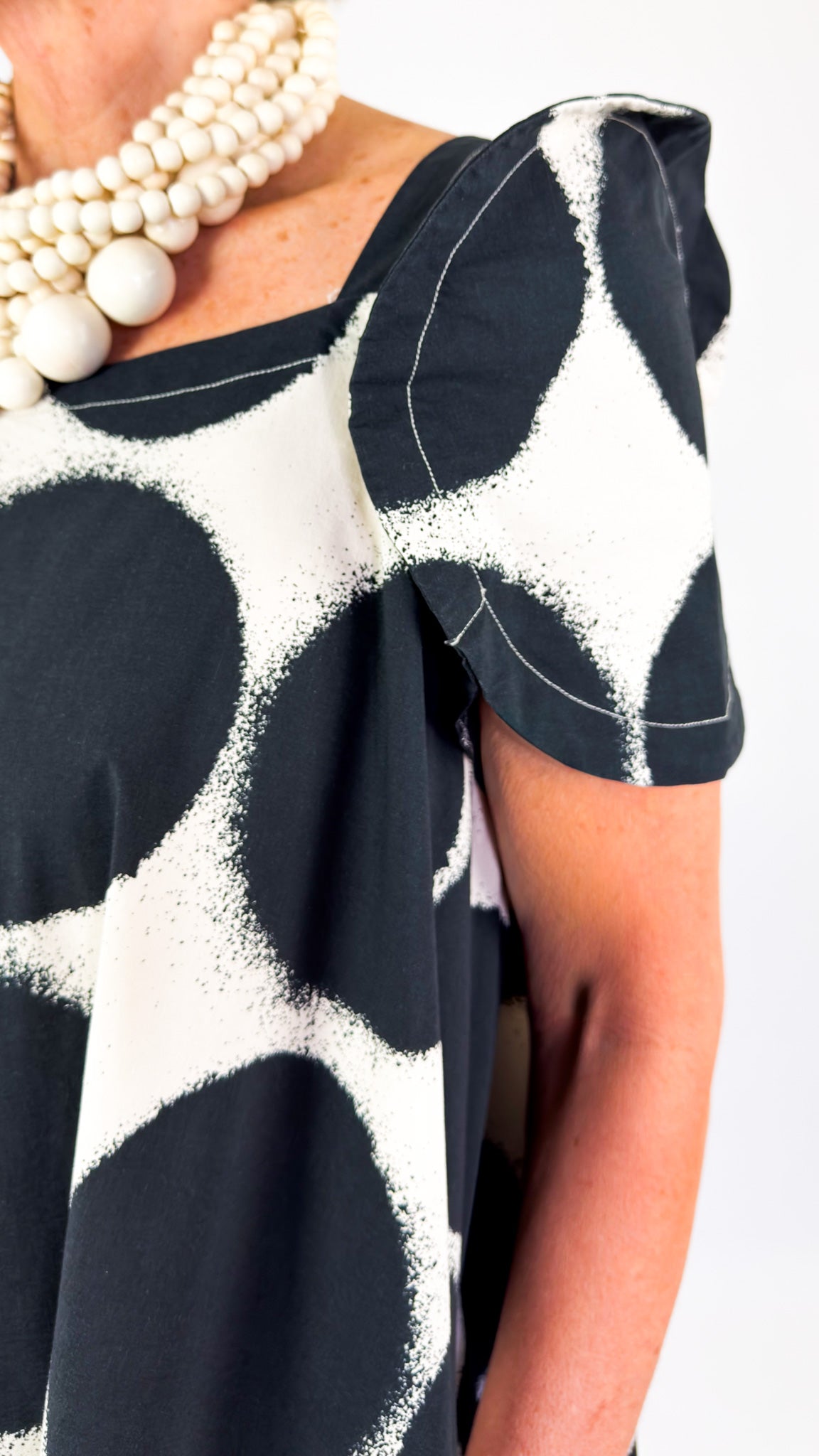 Rundholz Mainline 0908 Dress Black Print