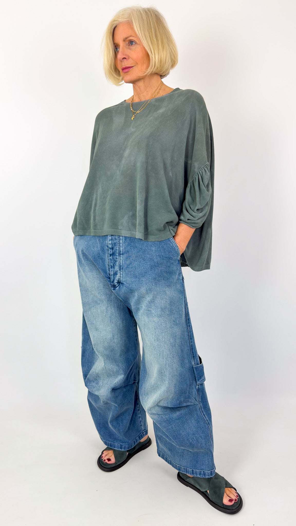 Rundholz Dip 2690701 Jumper Seaweed Fog