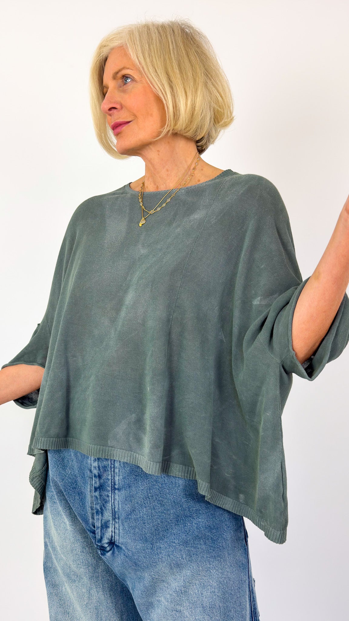 Rundholz Dip 2690701 Jumper Seaweed Fog