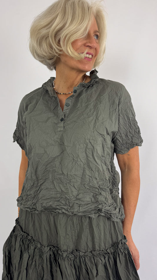 Privatsachen Applikleid Blouse Mimos