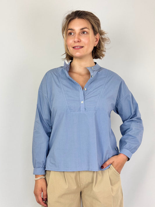 Beatriz Furest Alma Blouse Sky