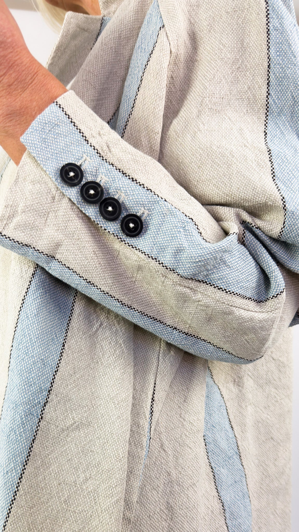 Rundholz Dip 1204 Coat Sky Stripe