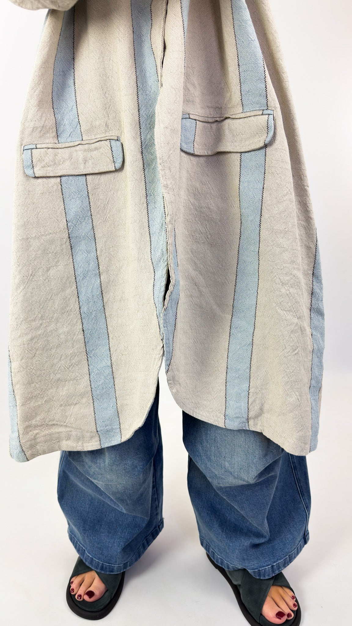 Rundholz Dip 1204 Coat Sky Stripe